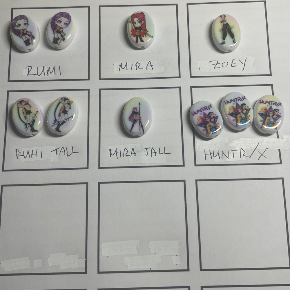 KPop, Demon Hunters, HUNTR/X - Build your pen. VARIOUS CHARACTERS - Picture 3 of 13